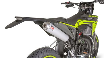 Sherco 50 Sm R Silver Auspuff