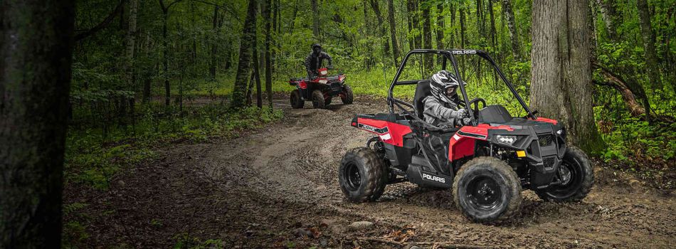 Polaris Jugend Ace 150 Testfahrt