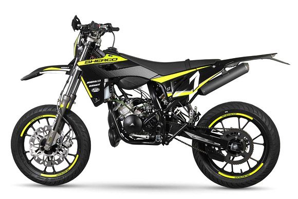 SHERCO 50 SM-R SILVER