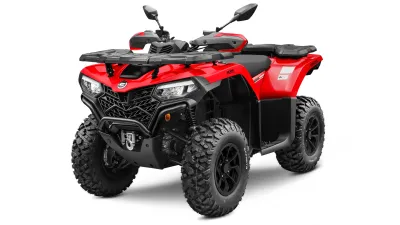 CFORCE 520 Magma Red Left 45