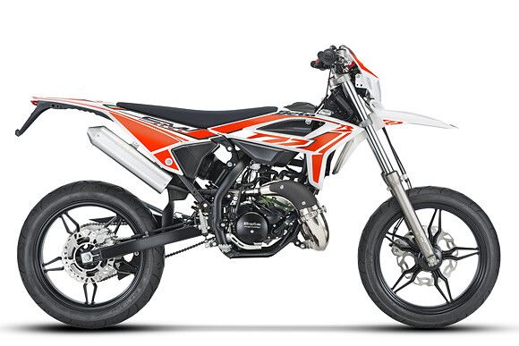 Betamotor Rr Motard 50 2025 Bianco Enduro