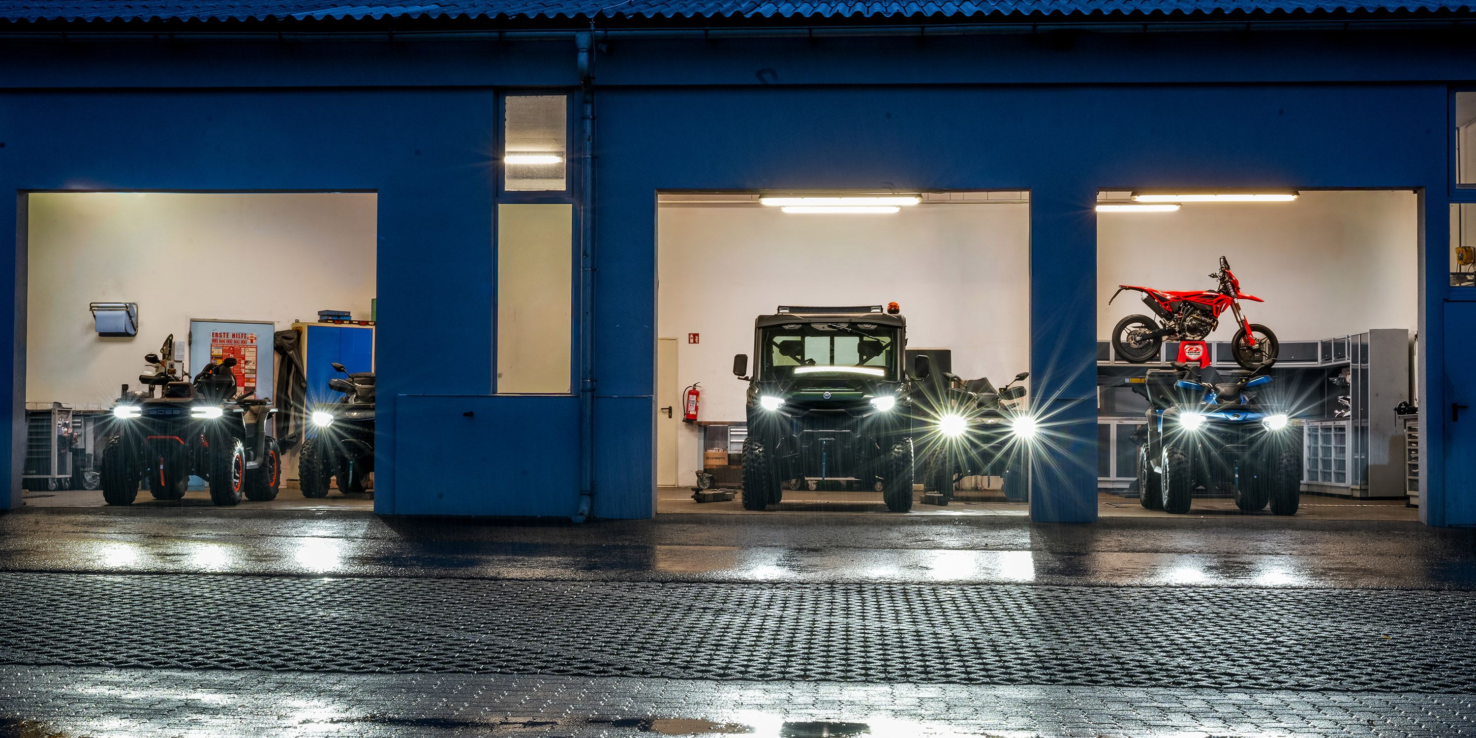 Skotschnigg Werkstatt Nacht ATV UTV