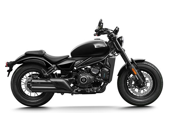 Cfmoto 450 Cl C Schwarz Rechts